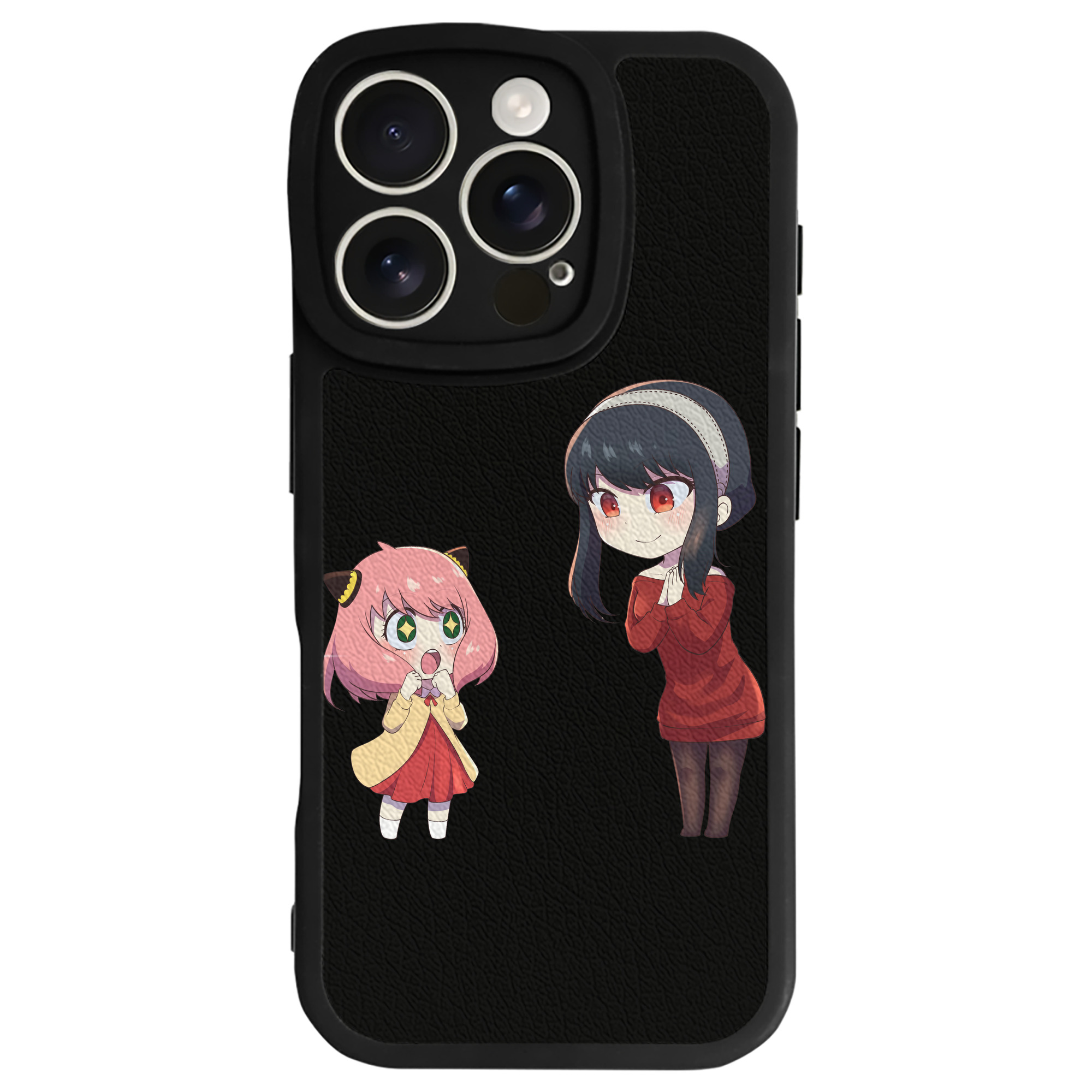 （画像用） SPY×FAMILY间谍家家酒 【iPhone 16シリーズ対応】シリコンスマホケース（レザー調） 材質：シリコン